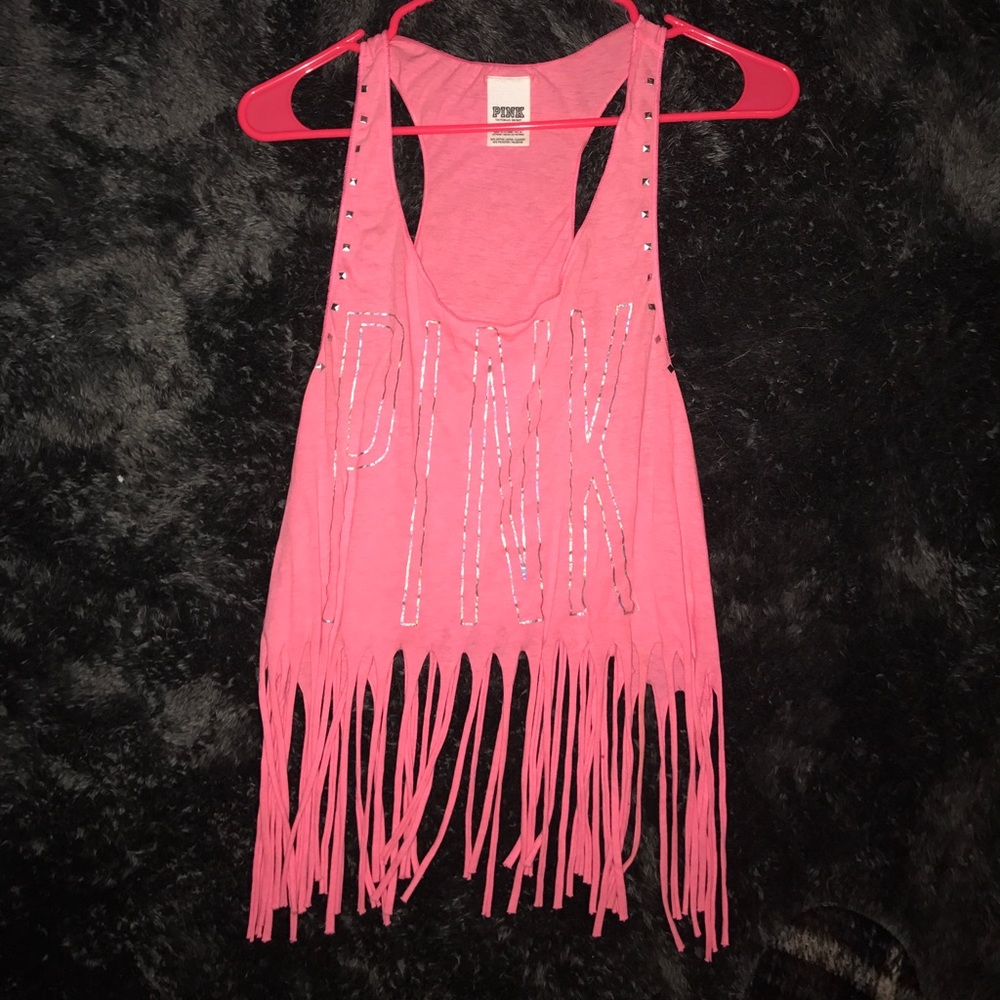 Fringe crop top from PINK